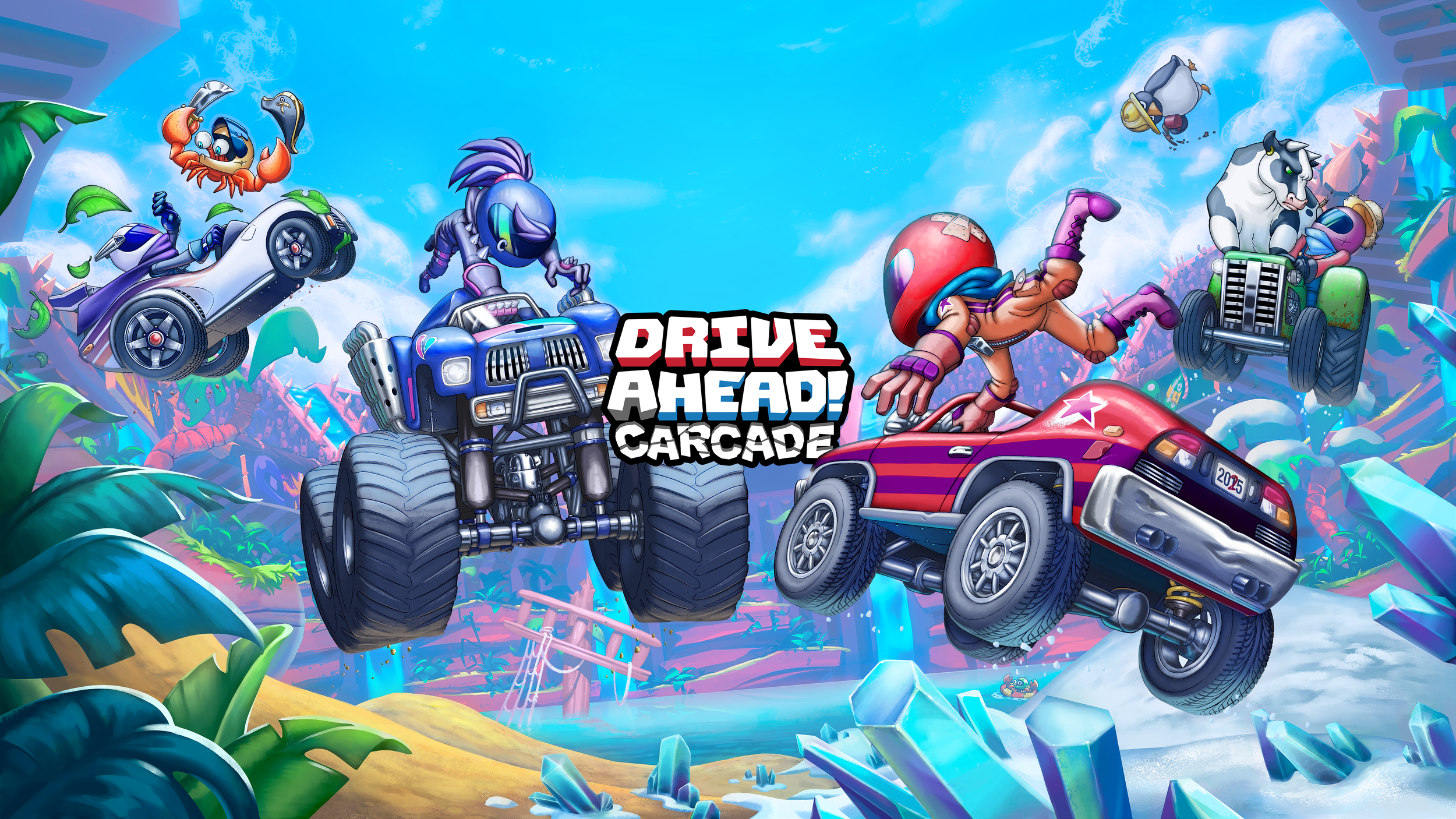 Drive Ahead! Carcade splash screen
